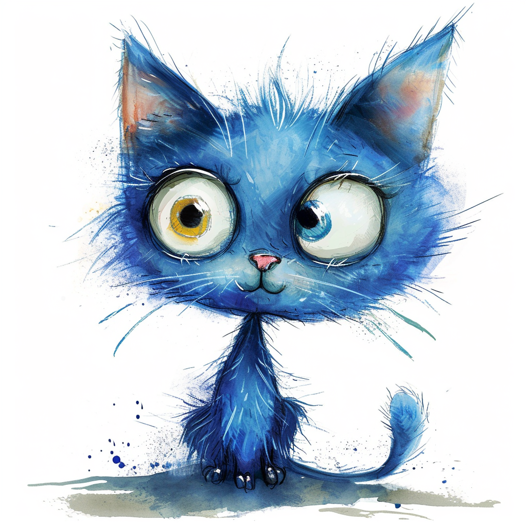 Pete the Cat Clipart with White Background